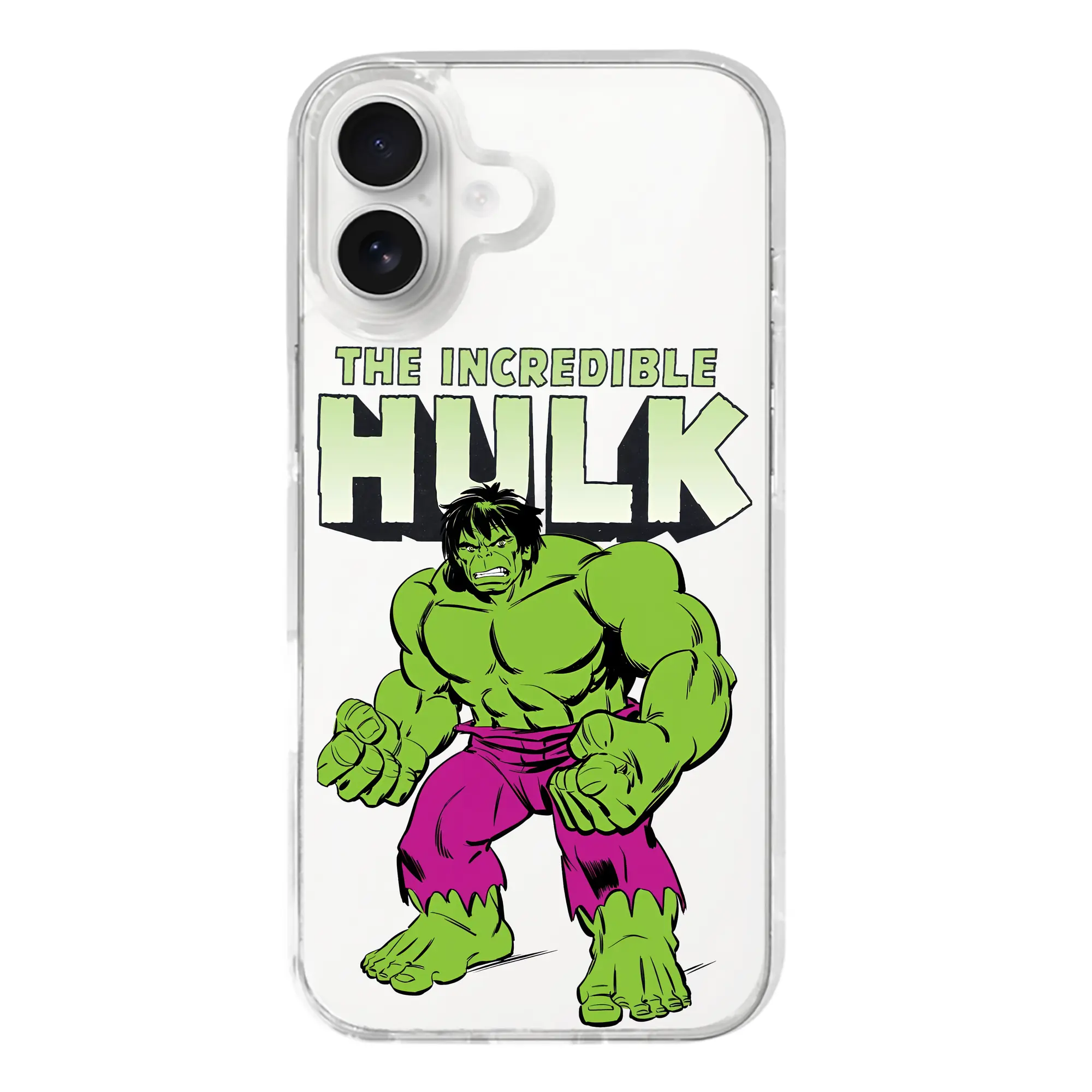 アベンジャーズ (Avenjāzu) グッズ ハルク（Hulk） - iPhone 17シリーズ 透明スマホケース – 薄型・耐衝撃・精密フィット保護カバー